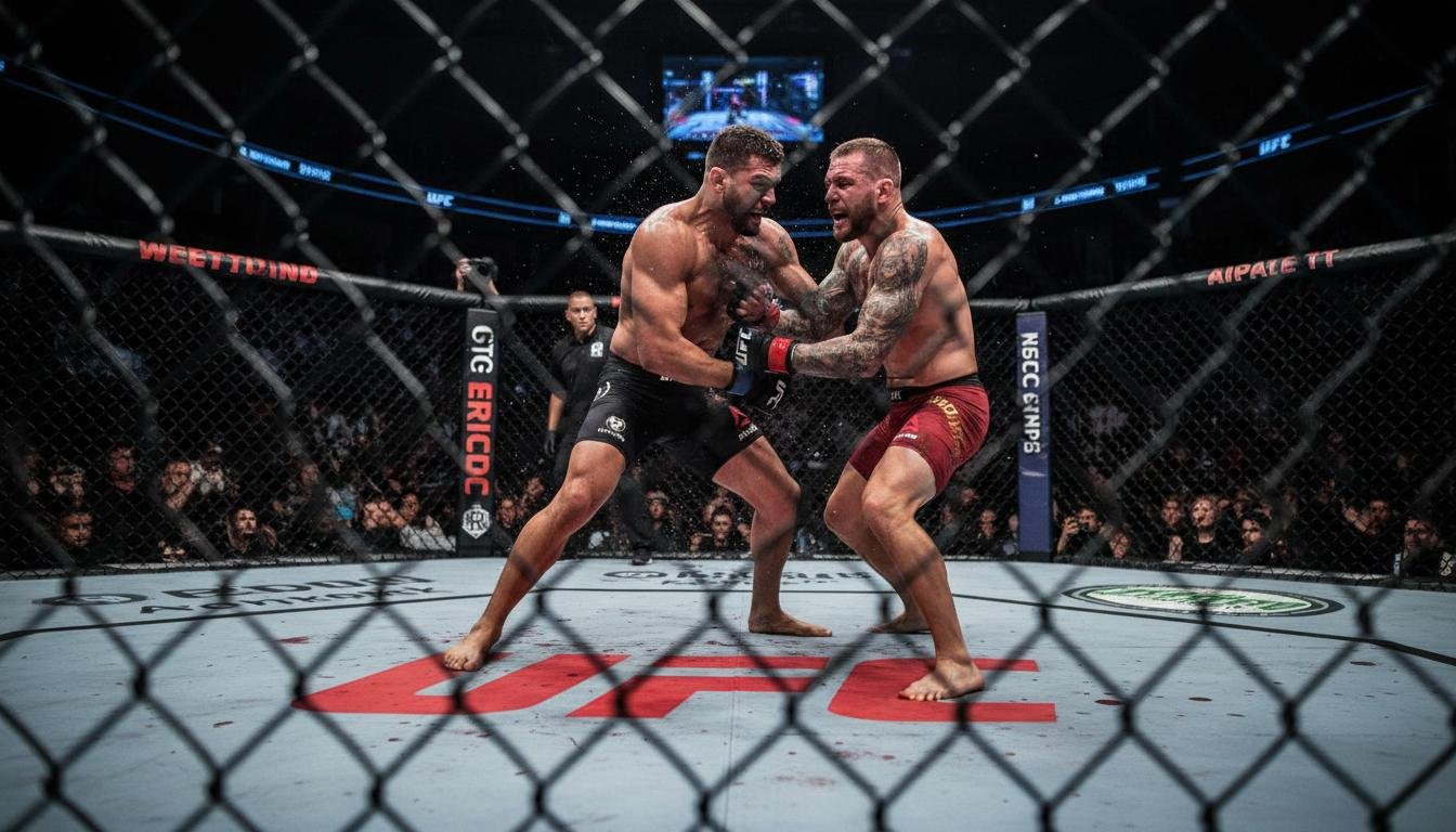 UFC. Live betting strategy when the pace changes