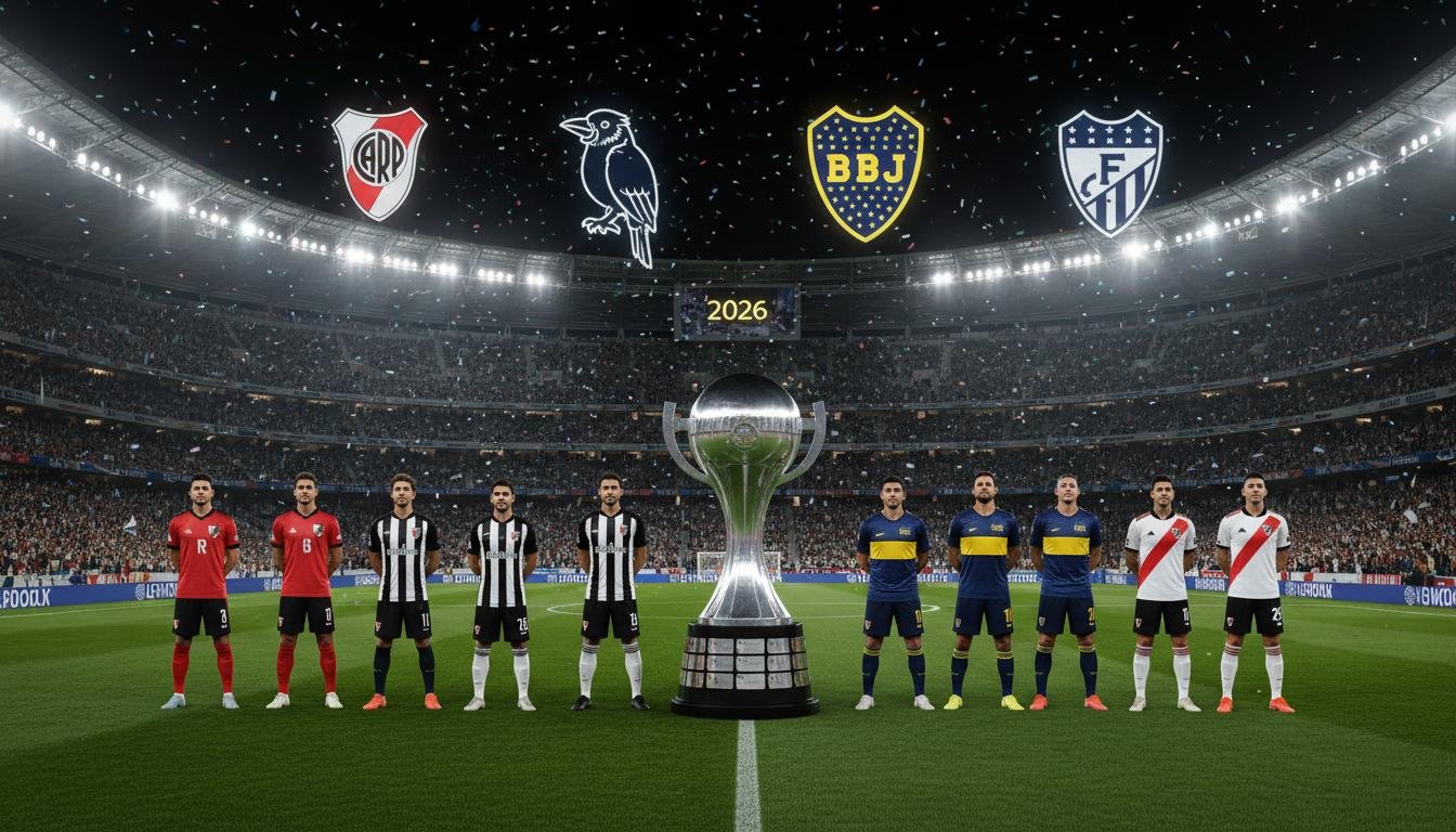 Los mejores equipos de fútbol de Sudamérica en 2026