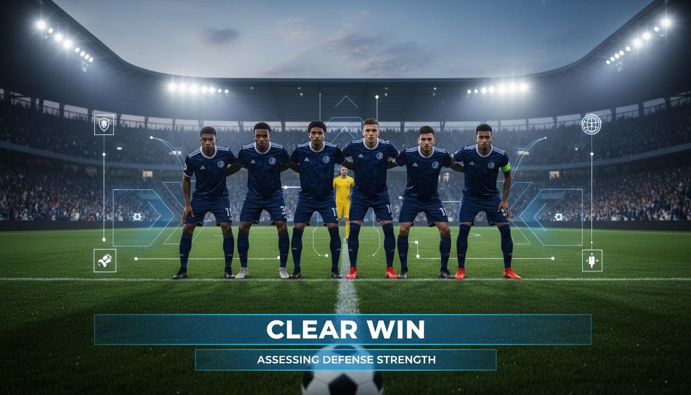 Football. "Clear Win" betting strategy: how to assess defense strength