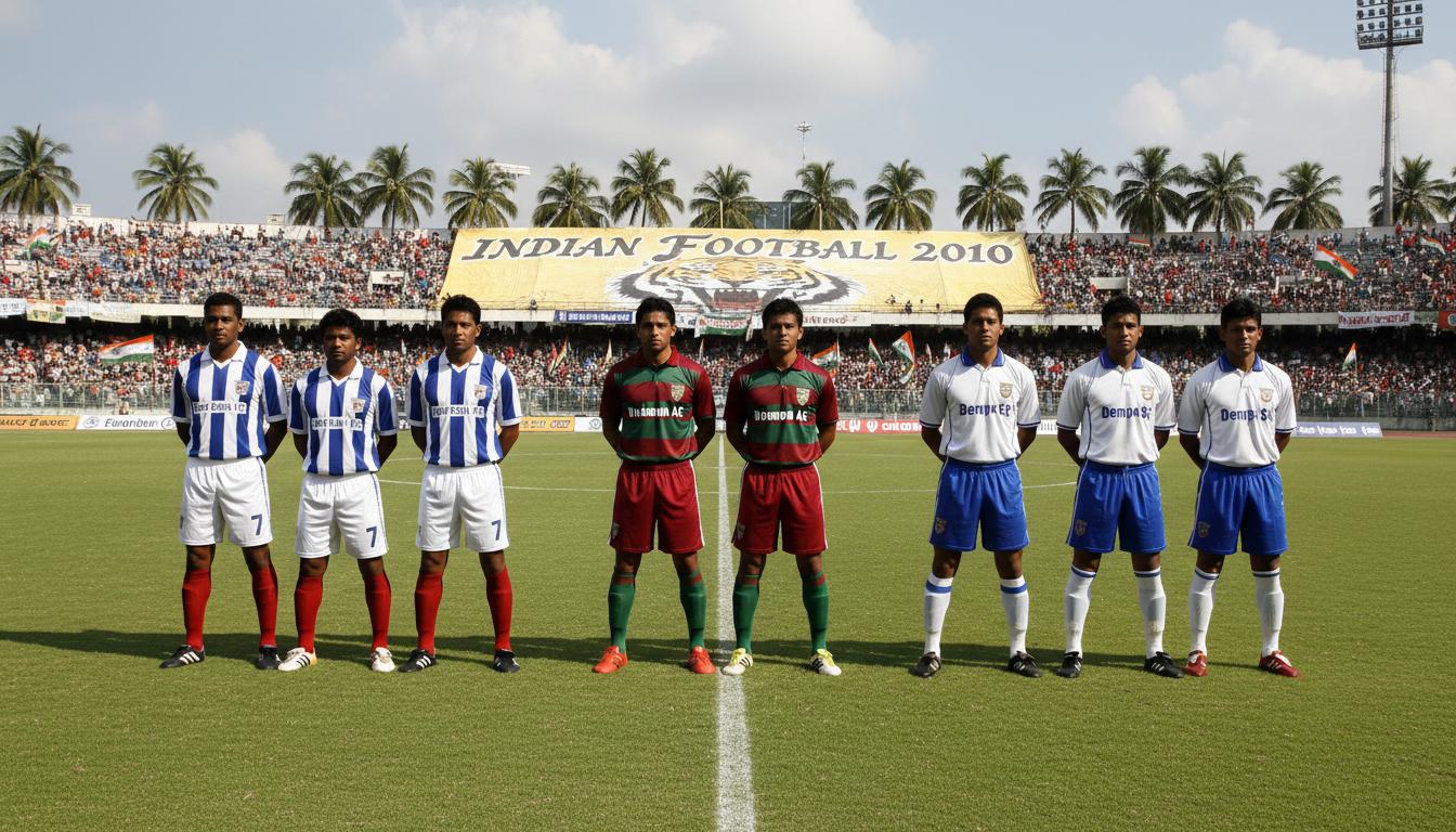 Best Indian soccer teams 2010: a snapshot of a transitional era