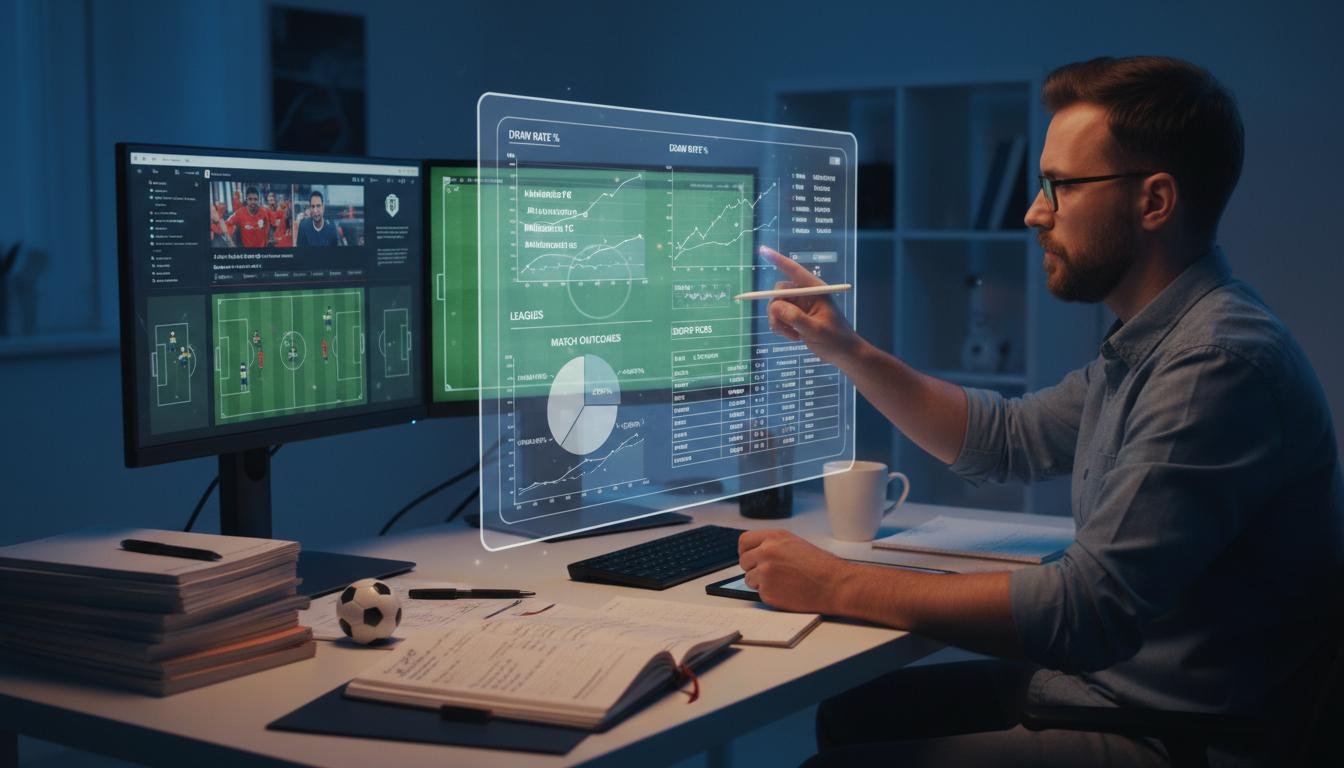 Como caçar empates: estratégia prática para apostar em partidas com alta probabilidade de empate