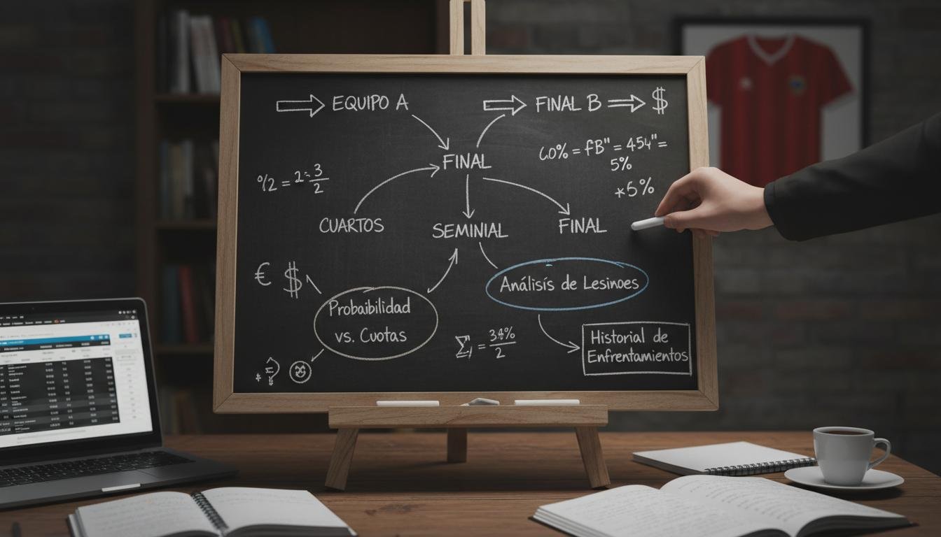 Fútbol. Estrategia de apuestas en los play-offs