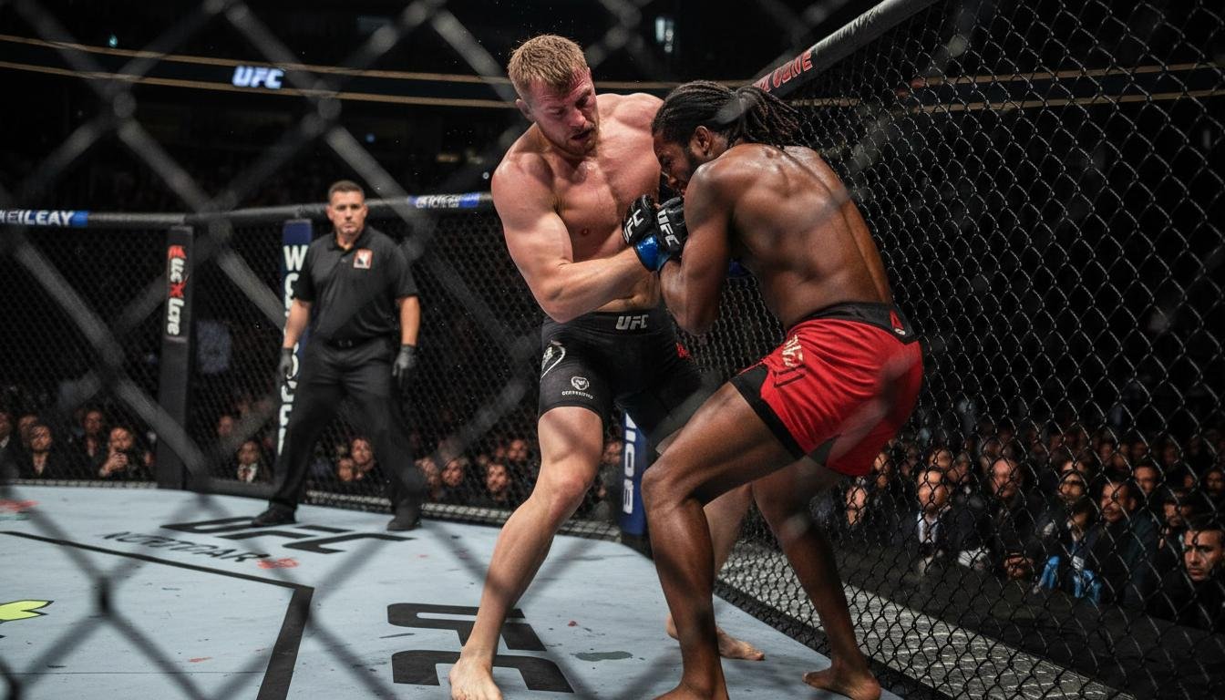 UFC. Betting strategy for “fighting against the fence”