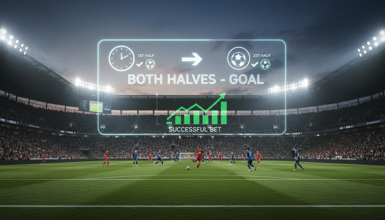 Fútbol. Estrategia de apuestas «el equipo marcará en ambos tiempos»