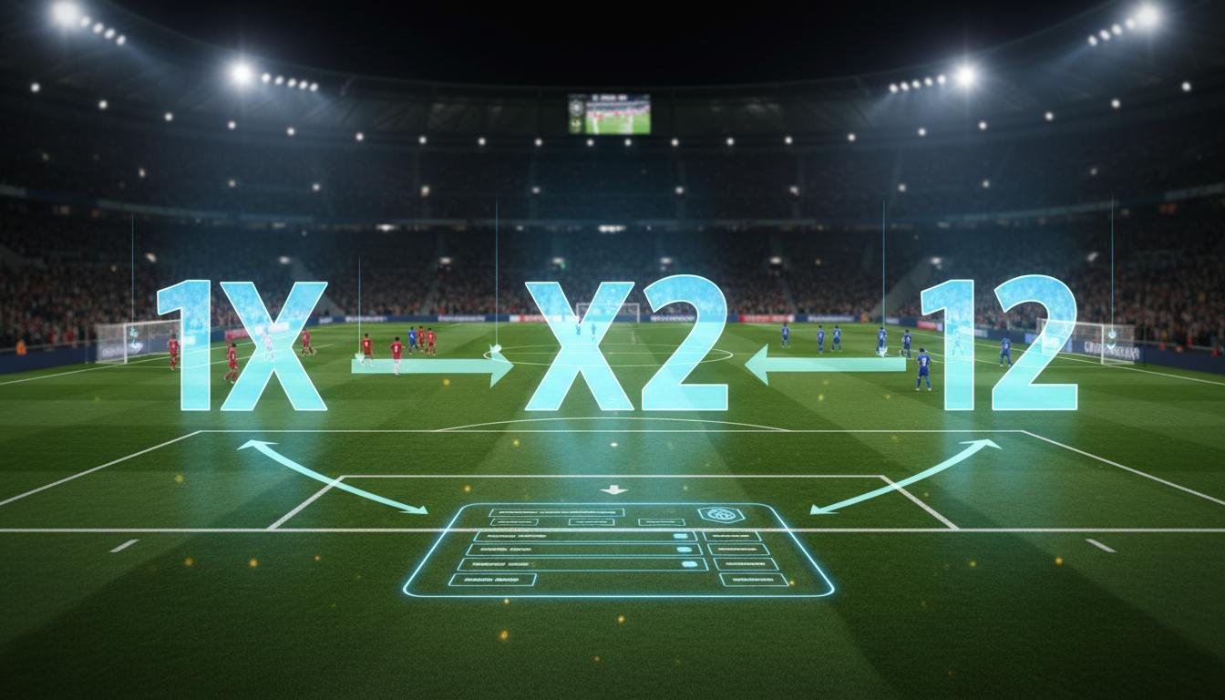 Fútbol. Estrategia de apuestas a doble oportunidad (1X/X2/12)