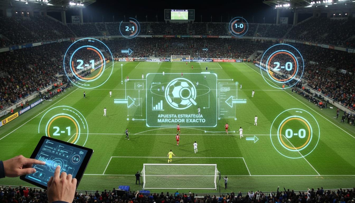 Fútbol. Estrategia de apuestas «marcador exacto»