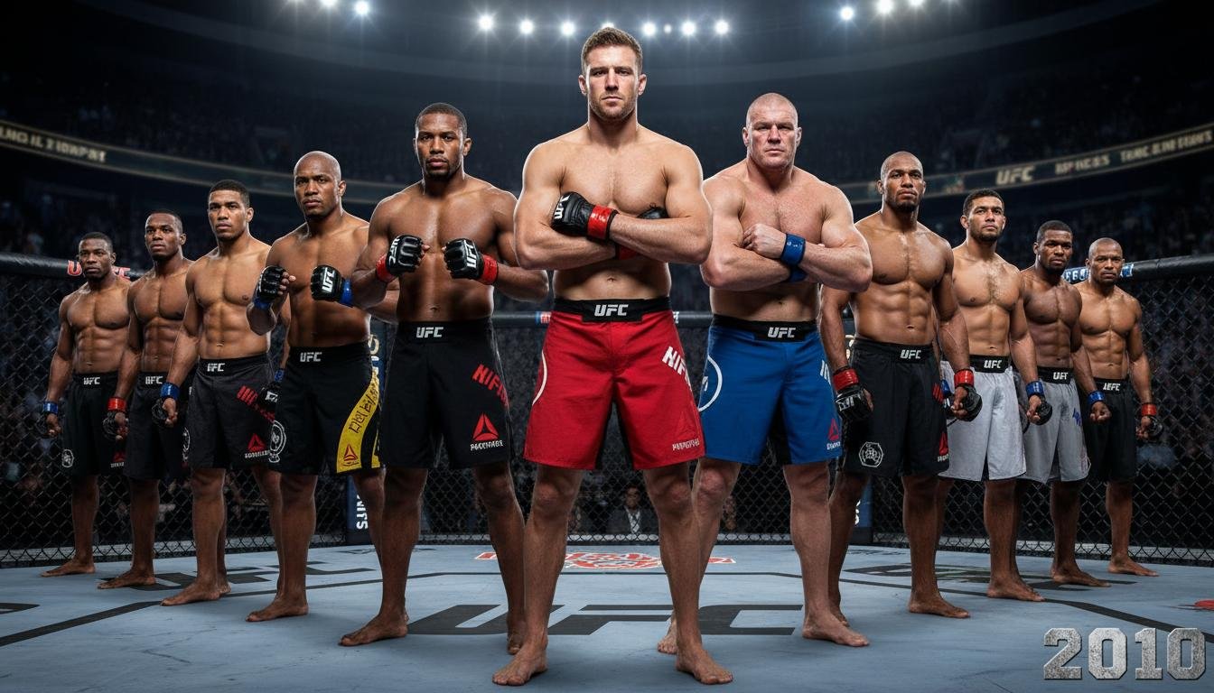 Los mejores luchadores de la UFC en 2010