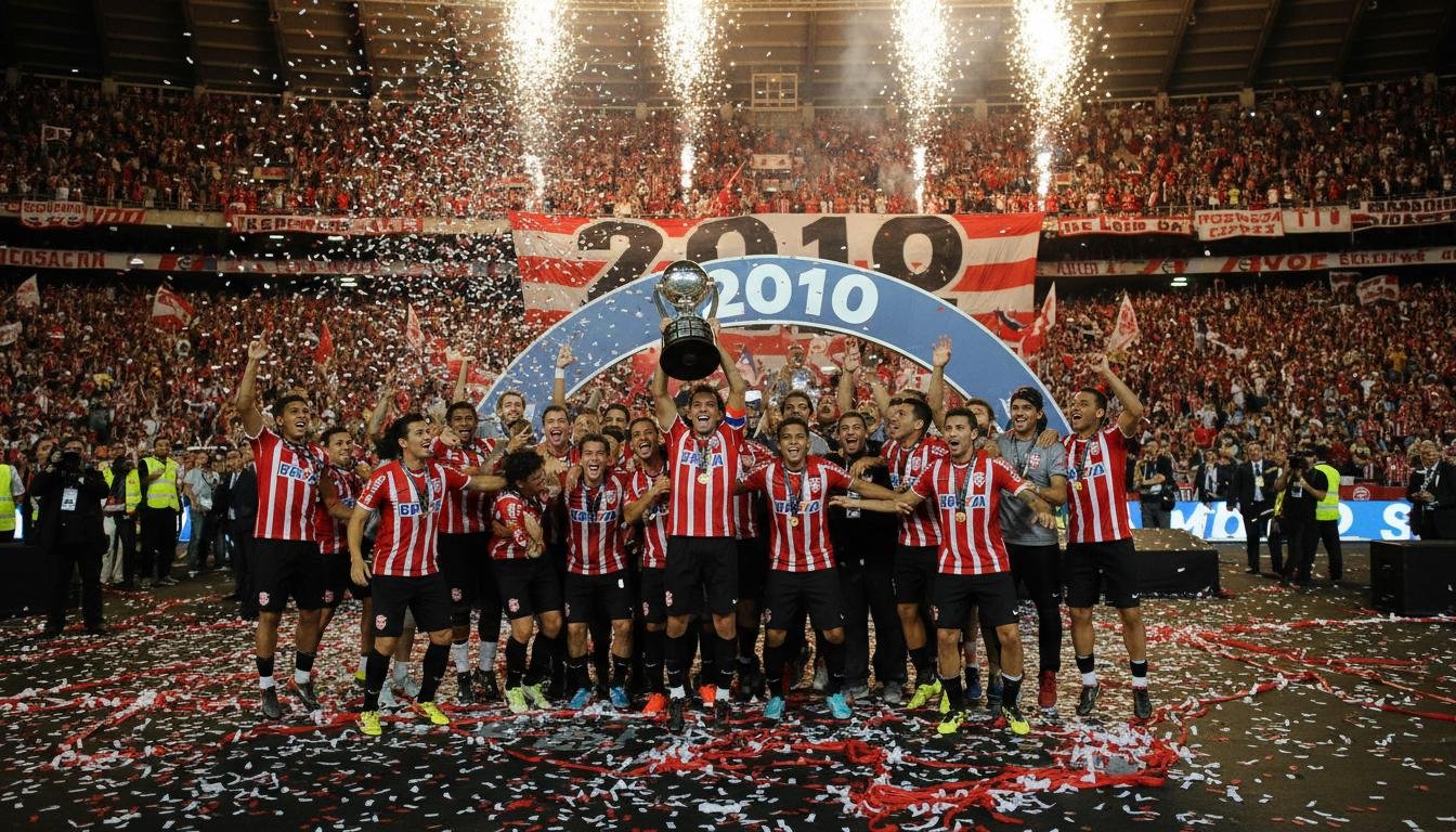 Os melhores times de futebol da América do Sul em 2010