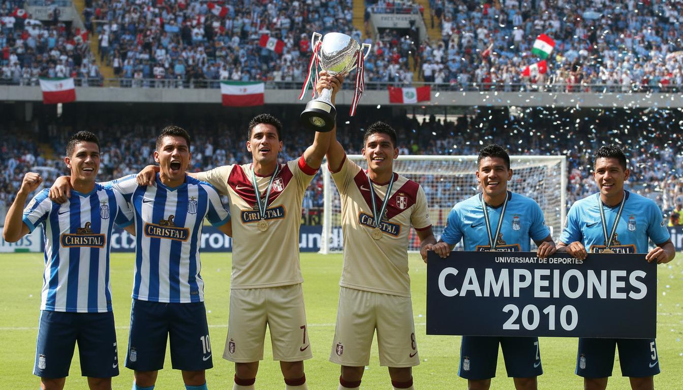 Los mejores equipos de fútbol de Perú en 2010