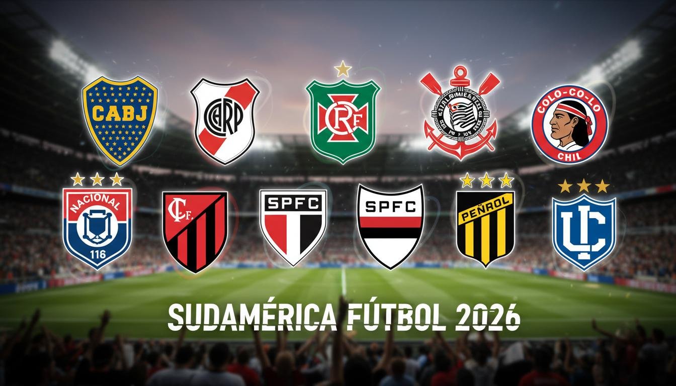 Top 10 soccer teams in South America in 2026