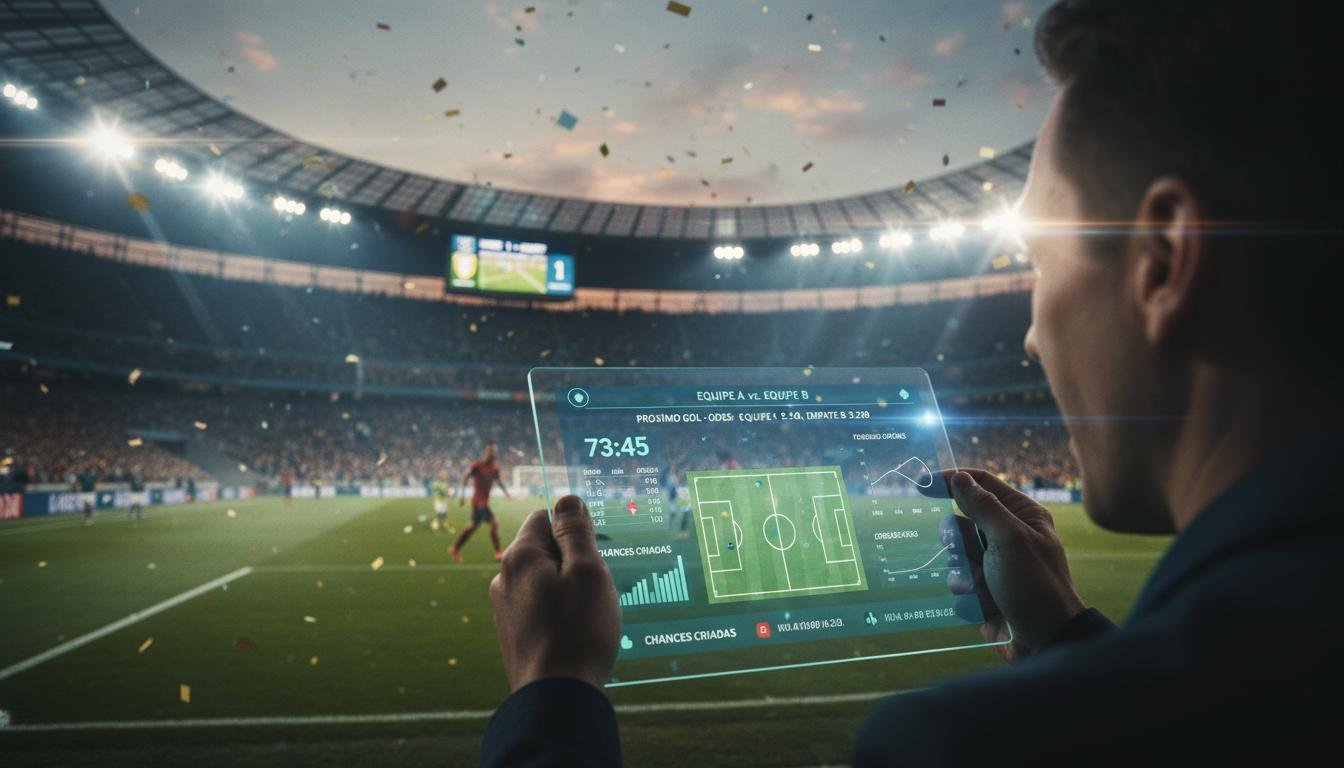 Futebol: estratégia de apostas em "próximo gol" ao vivo que funciona