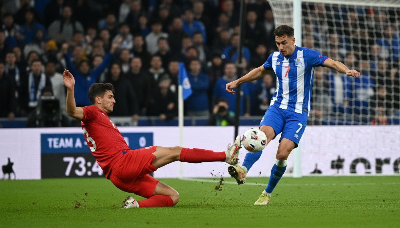 Football. Live betting strategy for "Win on corners"