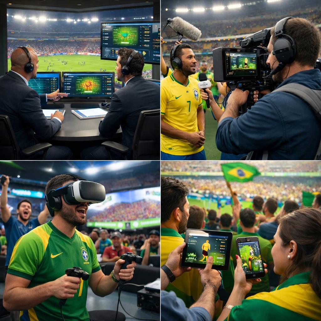 Football Analytics in Brazil 2026. Media, broadcast, and the fan experience