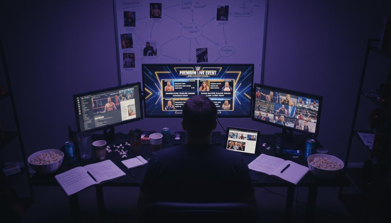 WWE. Betting strategy for WWE