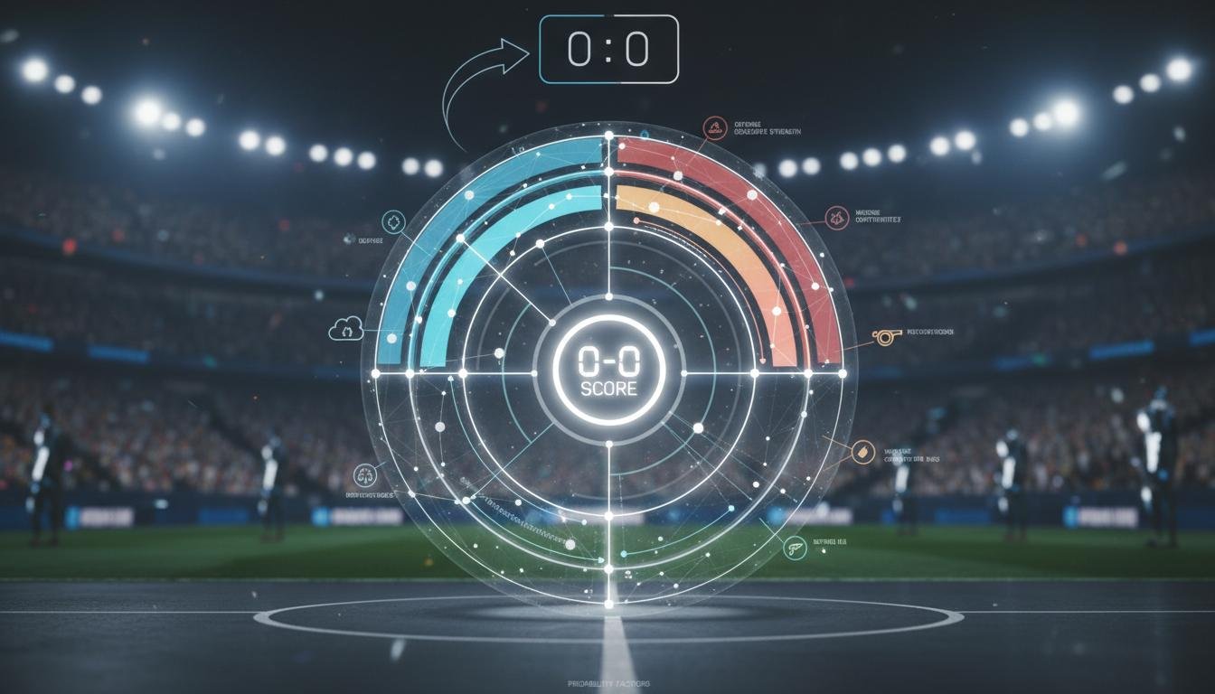 0-0 Score Probability Model in Sports