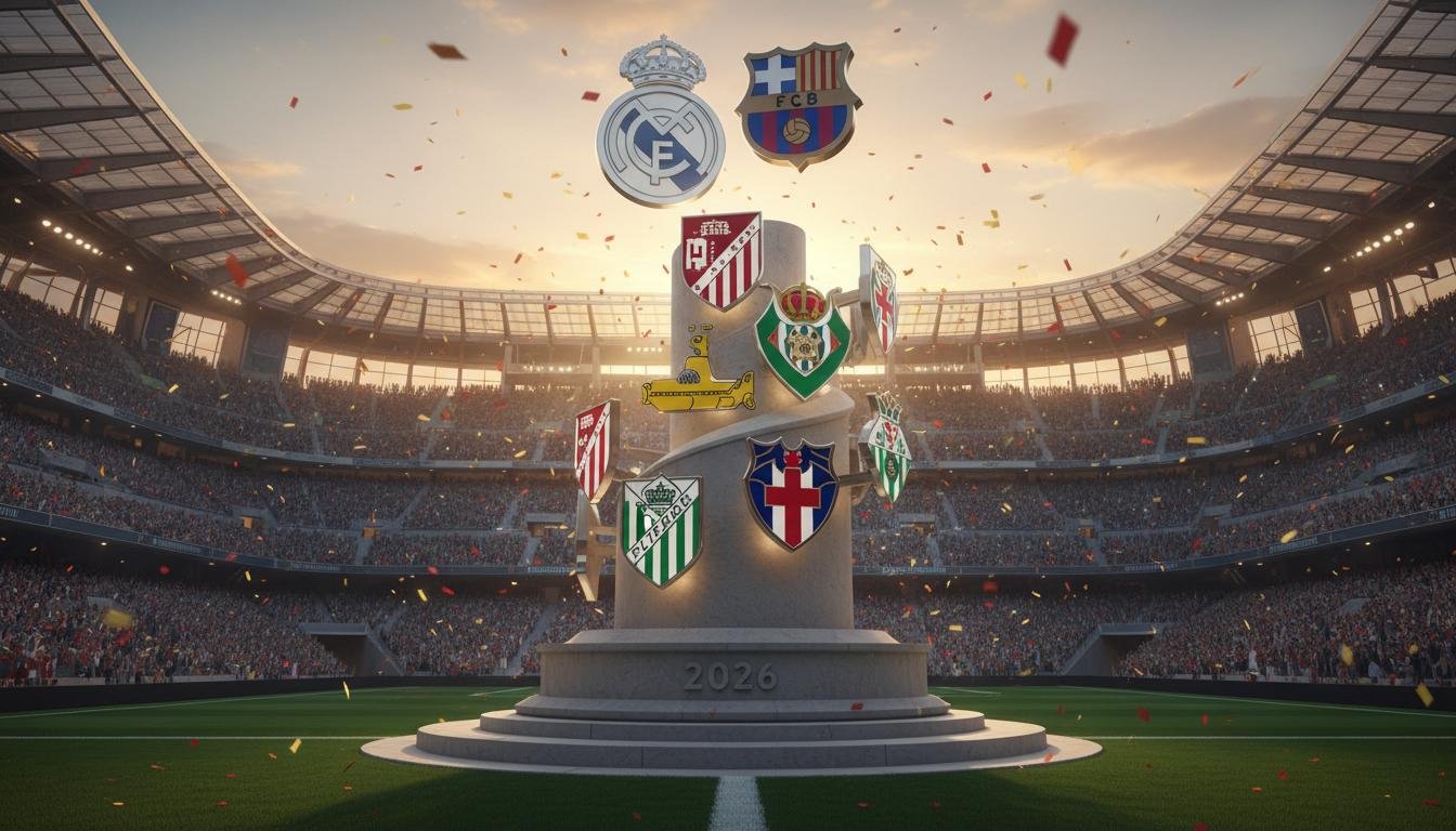 Top 10 soccer teams in Spain in 2026
