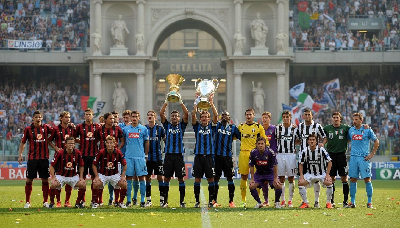 Los mejores equipos de fútbol de Italia en 2010