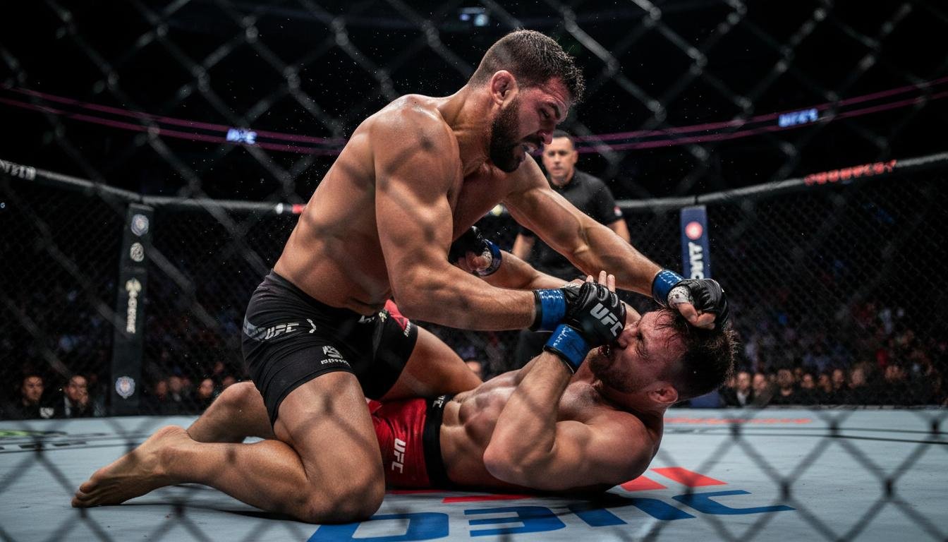 UFC. Betting strategy for ground control time