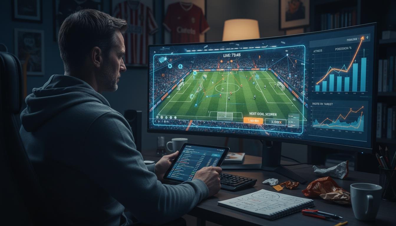 Futebol: estratégia de apostas em “próximo gol” para apostadores inteligentes